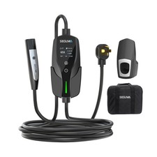 Level 2 EV Charger for Tesla, 40A/9.6kW Ultra-Fast Home Portable EV Charging ...