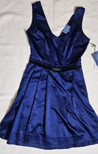 Simply Vera Vera Wang Womens Fit & Flare Mini Dress Women's Size 2 Violet *NEW*
