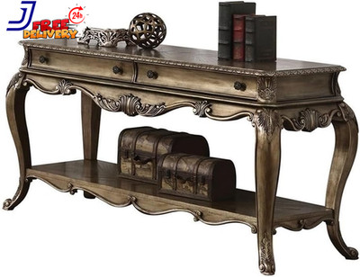 Furniture 86033 Ragenardus Sofa Table Vintage Oak US ONLY