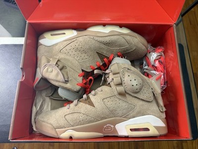 Travis Scott x Jordan 6 Retro British Khaki