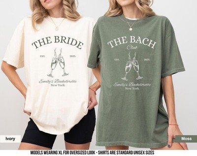 The Bach Club Bachelorette Shirt  Comfort Colors Party Tee