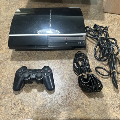 Sony Playstation 3 PS3 CECHK01 80GB Fat Console w/ Controller HDMI Tested Nice!
