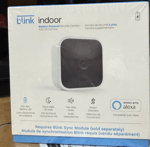 Blink BCM00300U Mini Indoor Plug-in Smart Surveillance Camera
