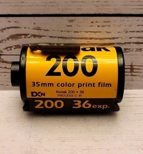 Kodak 200 35MM Film, 36 Exp. No Box.