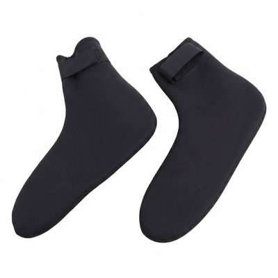 Neopren-Tauchsocken Wickelriemen schwarze Slip-On-Tauchschuhe Nähte für Tauchen