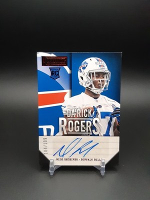 2013 Panini Playbook Signatures Red /199 Da'Rick Rogers #121 Rookie Auto RC