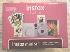 Fujifilm instax Mini SE Instant Camera Bundle, purple Give Your Photos Life