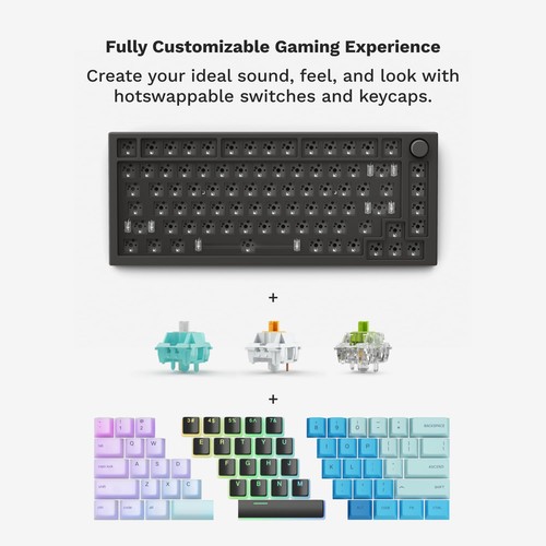 Gaming GMMK PRO 75% - Modular Mechanical Gaming Keyboard, TKL Size, 1.5kg Fra... - Picture 3 of 9