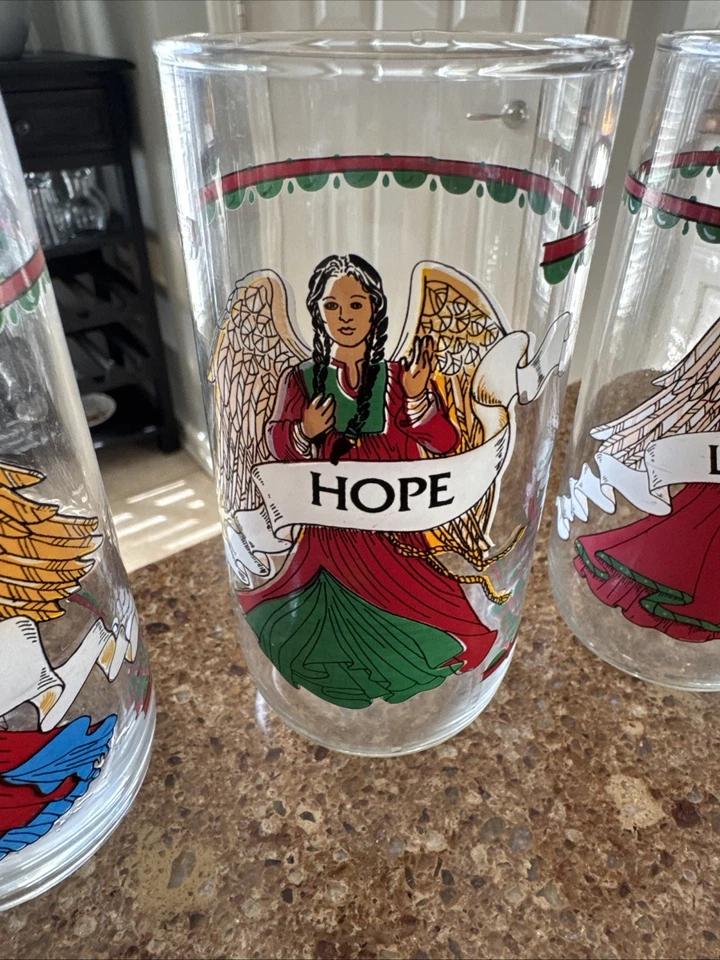 Gafas Angel Love, Peace, Hope, & Joy - Circa 1994 - Set 4 1994 Foto 2 de 4