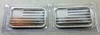 1 oz .999 Fine Silver Bar "American Flag Design" - SilverTowne Mint - Lot of 2