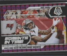 2025 Mosaic Mike Evans Purple Mosaic Prizm #/49 SSP Buccaneers