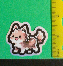 Cute Cartoon Dog Sticker AF 