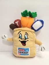 HEB Buddy Plush 9" H-E-B HEBuddy Grocery Store Bag Toy Texas