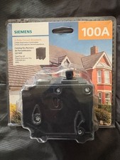 Siemens Q2100 100A 2 Pole 240V Circuit Breaker - Black