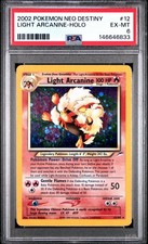 PSA 6 Light Arcanine 12/105 Neo Destiny Holo NM Vintage Arcanine Pokemon Rare!  on eBay