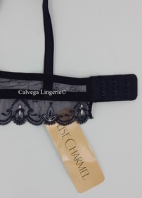 NWT Lise Charmel ACG3063B Sublime a Deux  Balconette Soft Cup Mesh Bra, Blue 32B