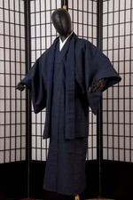 DEAR VANILLA JAPANESE KIMONO/HAORI ENSEMBLE SET MEN'S AUTHENTIC JAPAN SAMURAI