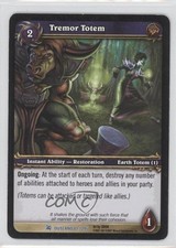 2007 World of Warcraft TCG: Fires of Outland Tremor Totem #81