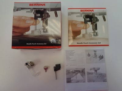 Bernina Needle Punch Accessory Set w Instructions Manual 031571.71.04