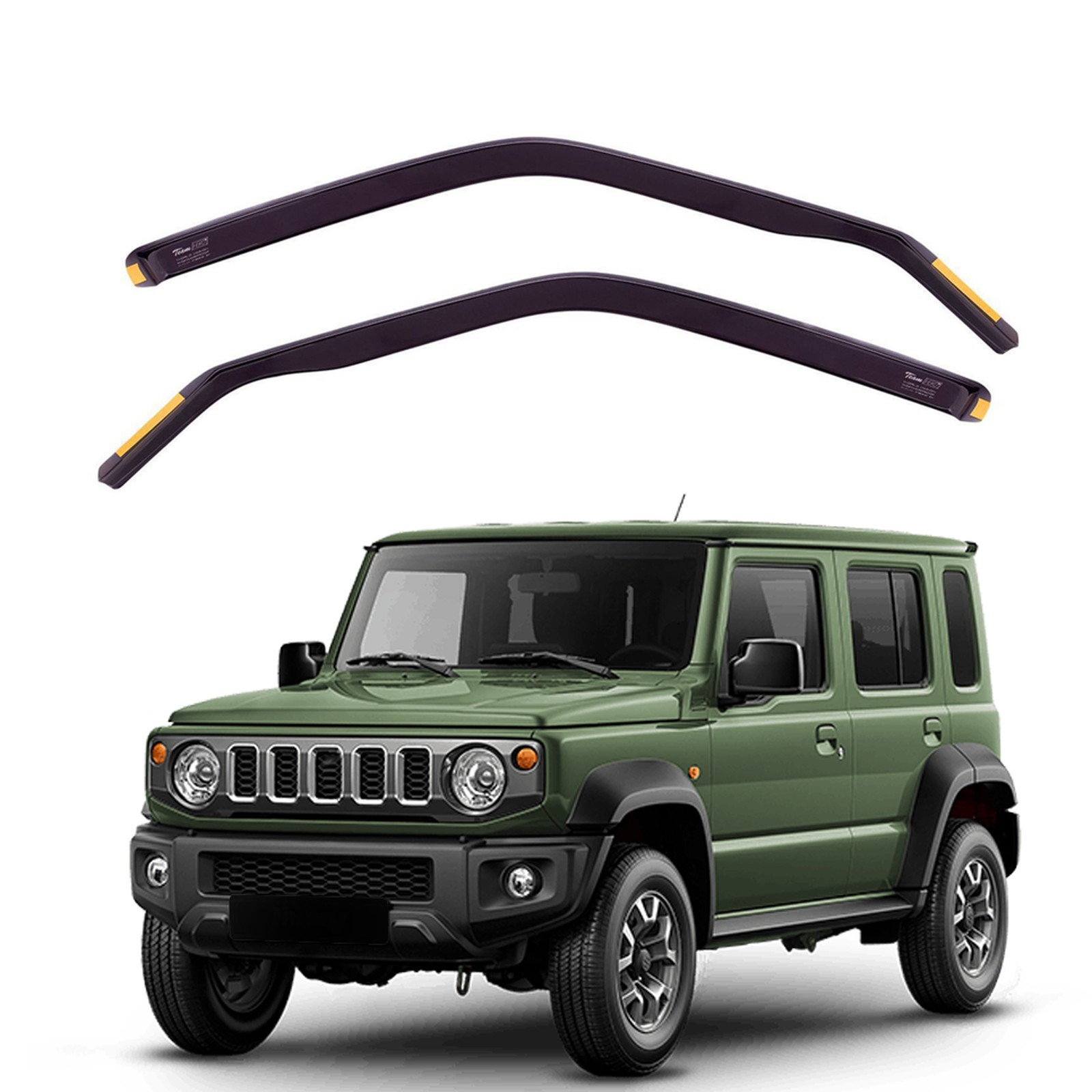 Déflecteurs de vent Suzuki Jimny 5D fini la buée et les bruits d'air en voyage