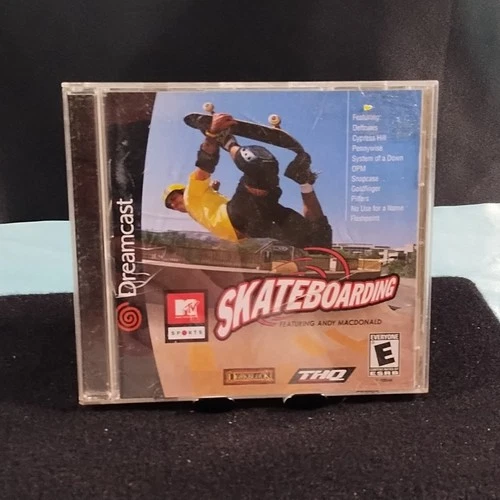 THQ MTV Sports Skateboarding ft. Andy Macdonald Dreamcast Sports E NTSC-U/C
