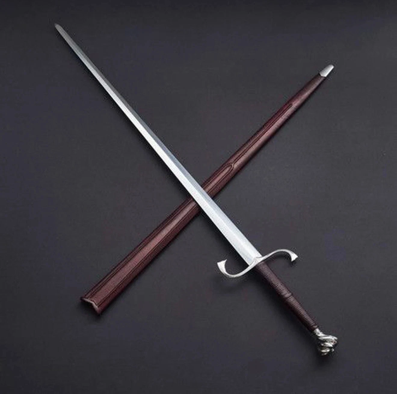Premium Hand Forged J2 Steel Sword, Battle Ready Sword | Hunting Medieval Sword
