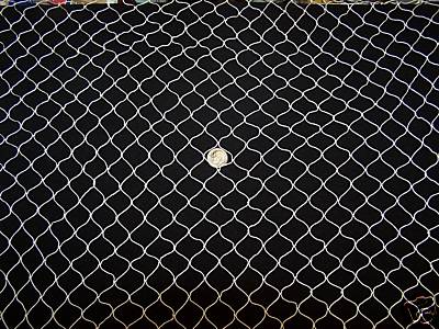 12' Lenght x 25' Depth  Golf Hockey Barrier Backstop Nylon Netting  3/4  # 7 
