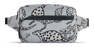 CHIEMSEE Jump N Fly Belt Bag Gürteltasche Grey grau Motiv Neu
