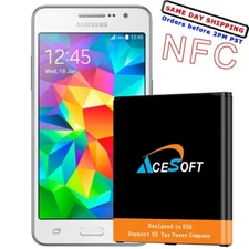 Long Endurance 3700mAh Rechargeable NFC Battery for Samsung Galaxy J3 J320P USA