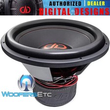 SUBWOOFER DD AUDIO 818F-D2 18" 7500W DOBLE 2 OHMIOS COCHE SUBWOOFER ALTAVOZ BAJO NUEVO