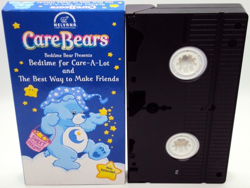 CARE BEARS 4 VHS Video Tapes Music Video SHARE BEAR Bedtime PLAYFUL HEART MONKEY - Picture 7 of 17