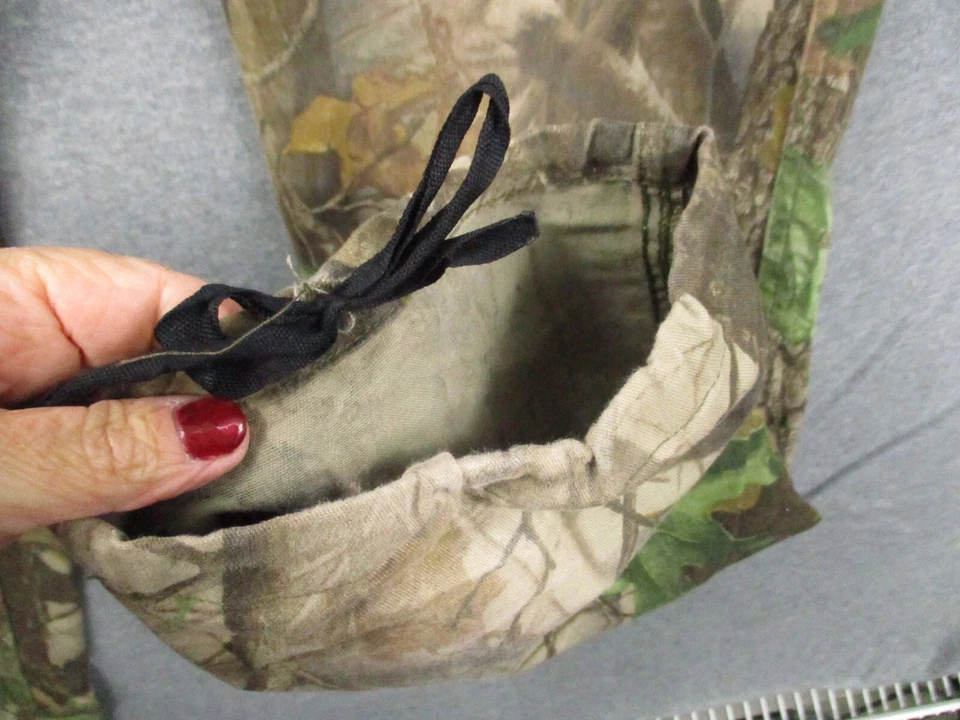 Calça Whitewater Outdoor Grande Madeira Camuflagem Carga Ajustável Caça Ao Ar Livre - Imagem 3 de 4