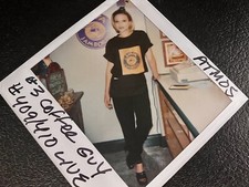 Beautiful Woman Actress Polaroid Coffee Guy Original Photo Mad TV MADtv Pretty