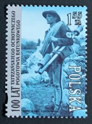 Polen 2009 - 100 Jahre Bergrettung, Tatra - 1v. postfrisch