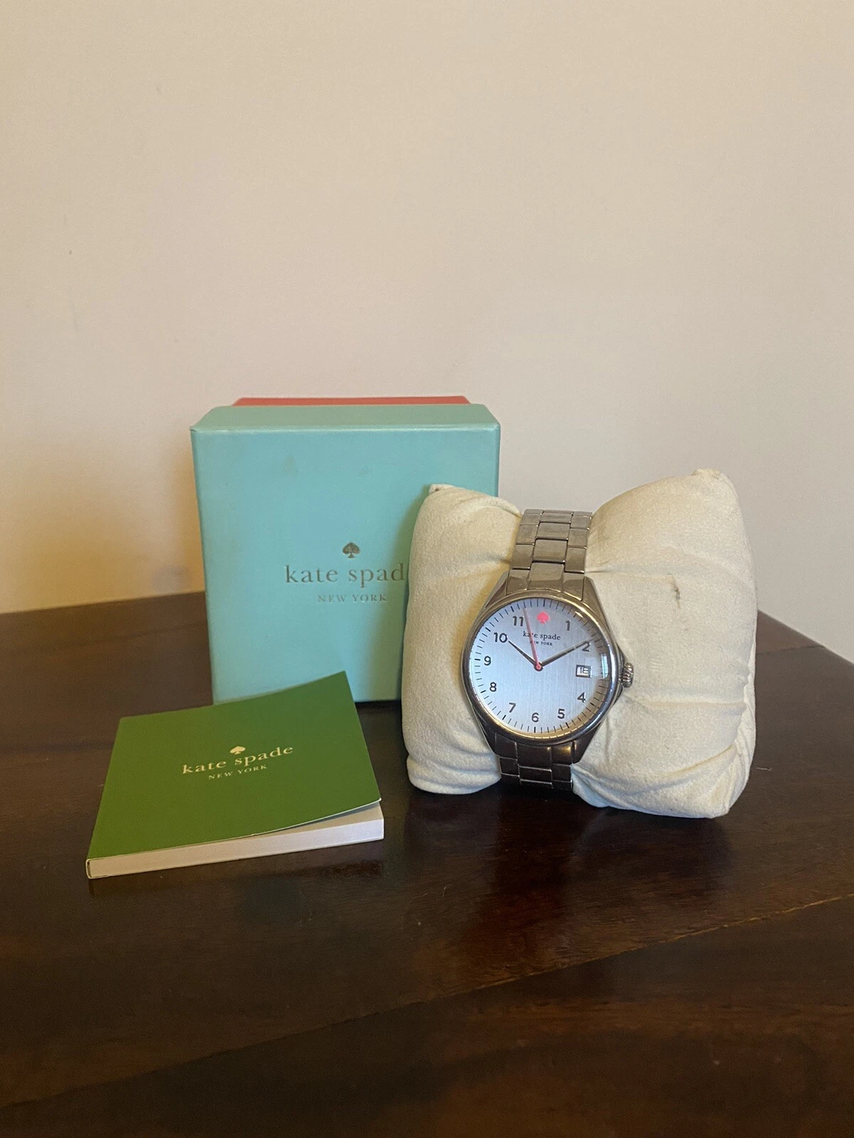 OROLOGIO KATE SPADE GRAND SEAPORT ACCIAIO INOX #1YRU0029 CON SCATOLA (usato eccell