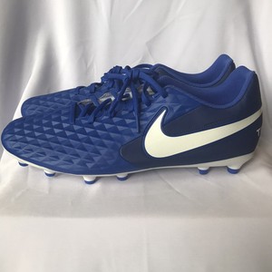 Nike tiempo legend Blanco y Azul Real 8 Club FG Botines, para hombres 11.5  | eBay