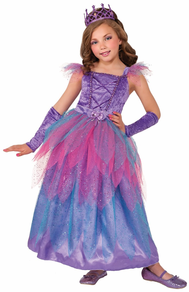 Happily Ever After Royal Purple Fairy Princess Girls Costume w