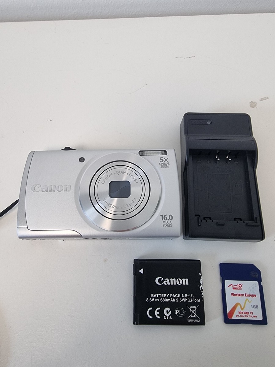 Canon PowerShot A2600 PC1899 HD 16.0MP 5x Zoom Compact Digital