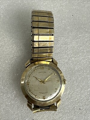 Vintage Hamilton Automatic Winding Men's Watch 10k Gold