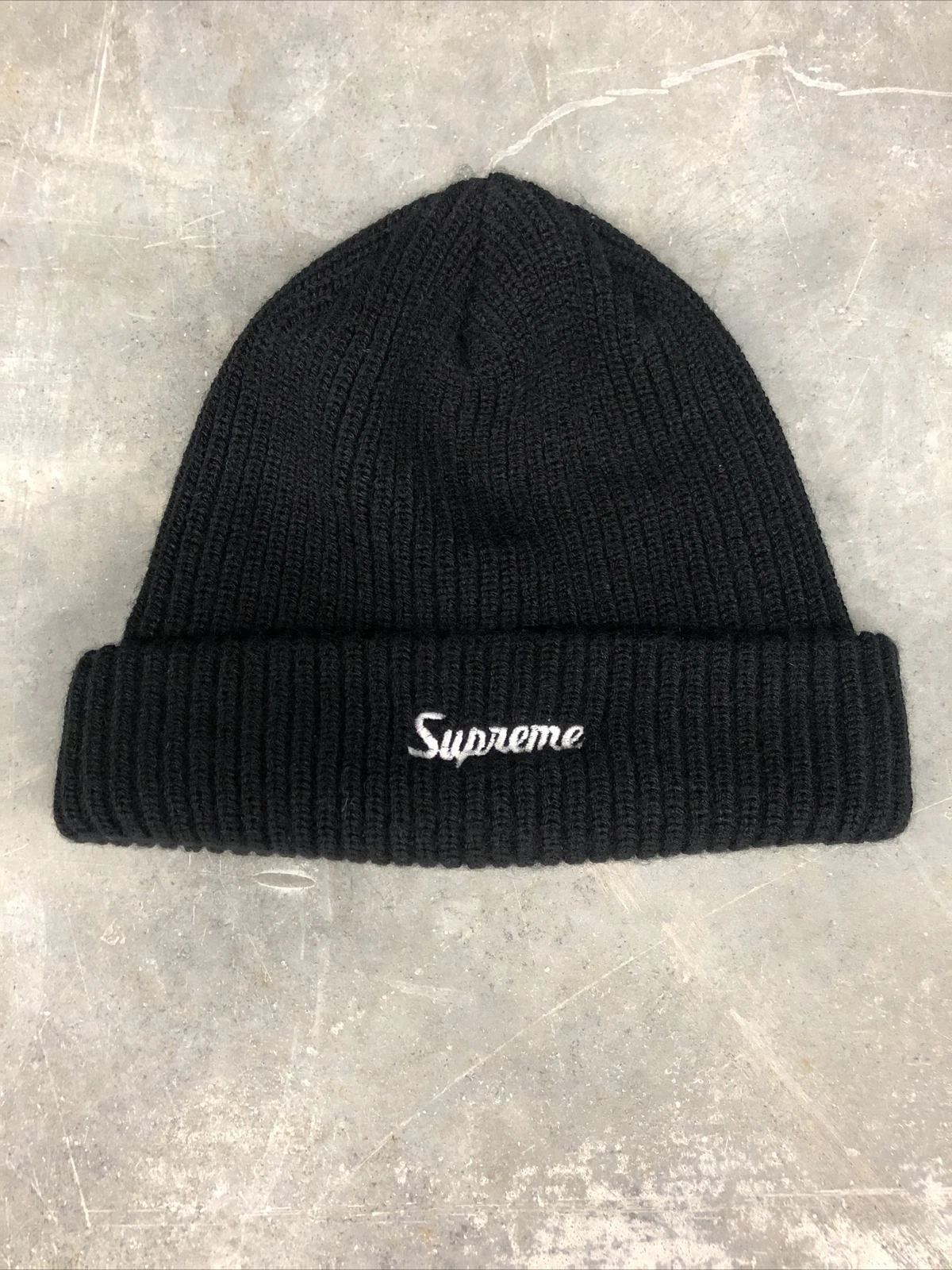 Bonnet Supreme   Câble jauge noir   Taille unique