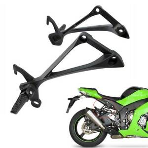 Rear Passenger Foot Pegs Footrest Bracket Fit For Kawasaki Ninja ZX10R 2011-2014 | eBay