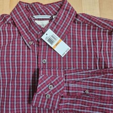 Arrow Men s Dress Shirt Size Small Button Down Collar Plaid NWT 40