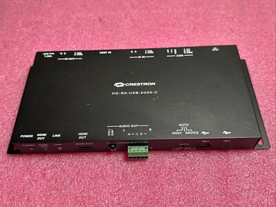 CRESTRON HD-RX-USB-2000-C RECEIVER (NO AC POWER SUPPLY)
