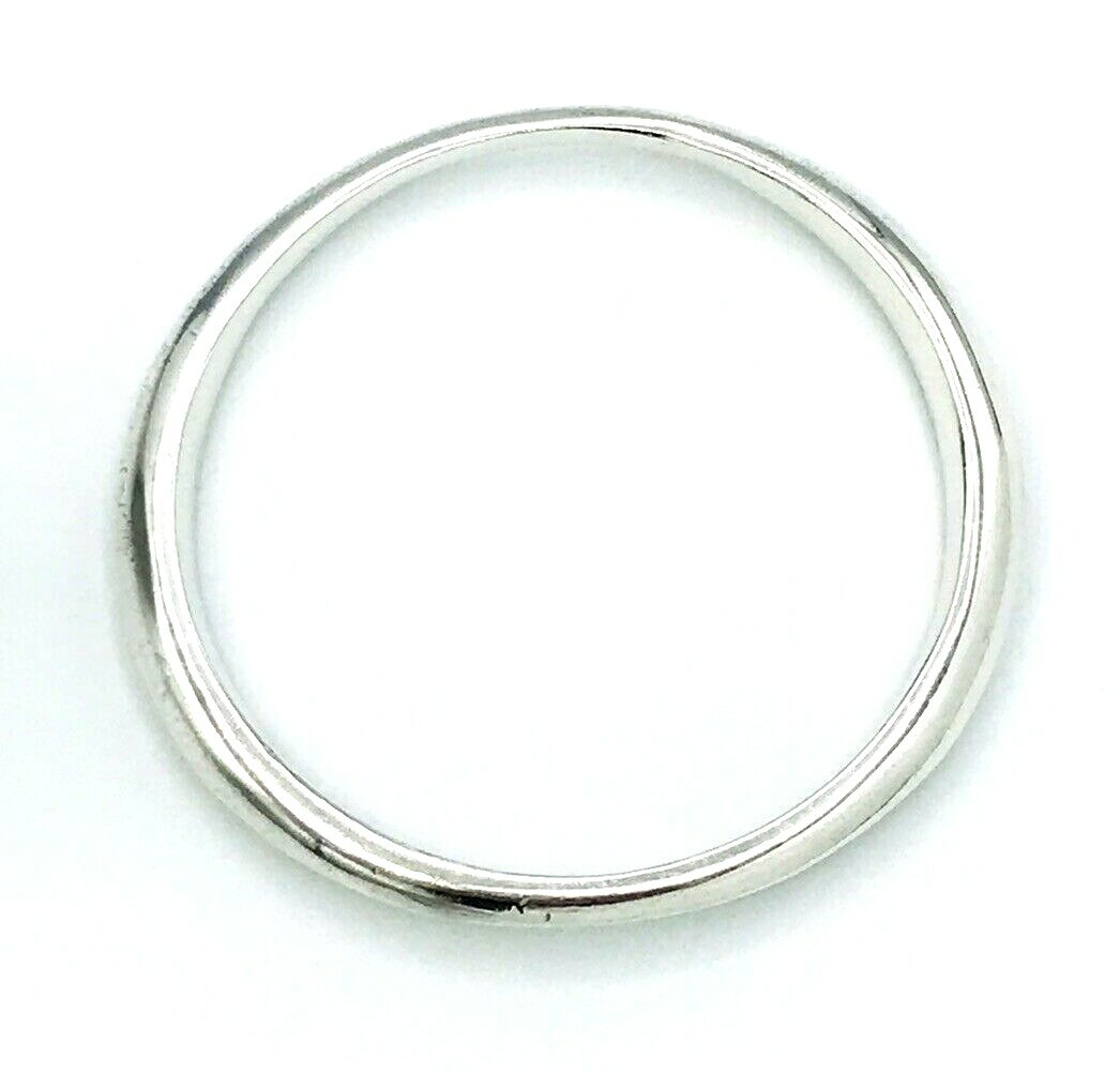 Vintage Solid 925 Sterling Silver Stacker Bangle … - image 10