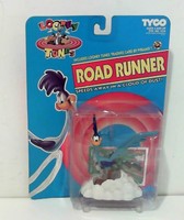 Looney Tunes Road Runner Figure Speeds Away In A Cloud Of Dust Nip Tyco 1993 Looney Tunes Road Runner Figure Speeds Away In A Cloud Of Dust Nip Tyco 1993