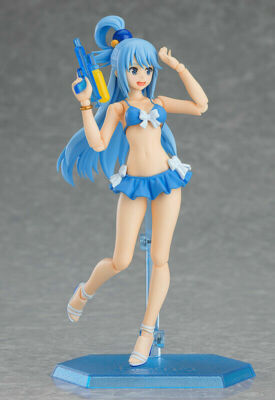 figma アクア　このすば Amazon.com: Max Factory KonoSuba: Aqua Figma Action Figure