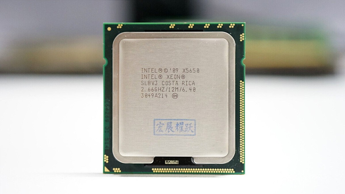 Intel Xeon X5650 SLBV3 GHz Cores LGA 1366 Socket B CPU
