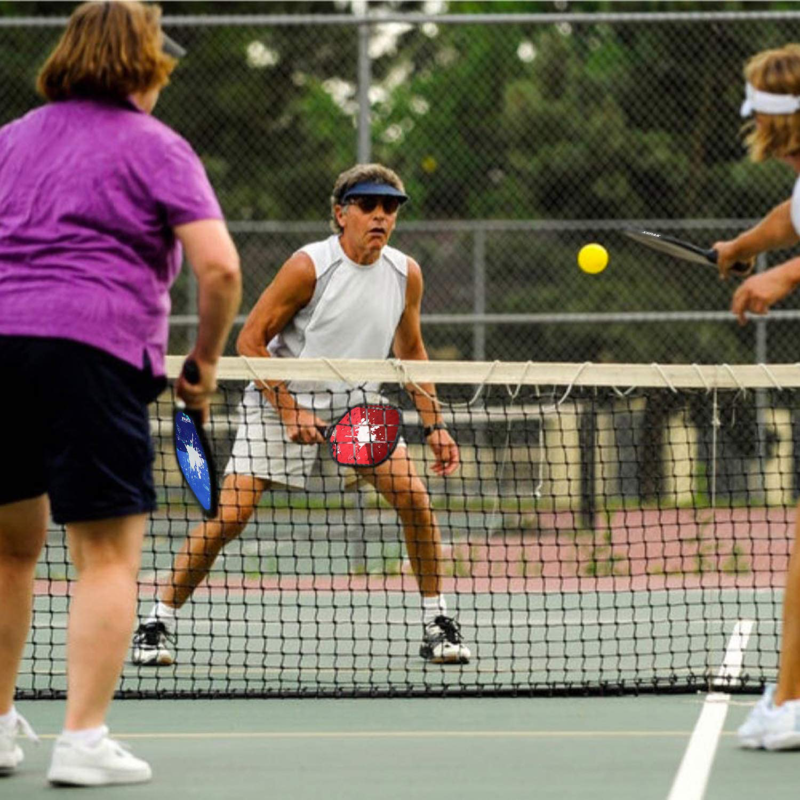 XS XSPAK Pickleball Paddle Set of 2 Lightweight Graphite/Carbon Fiber