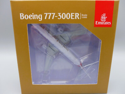 Boeing 777-300ER Emirates – Nouvelles Couleurs, 1/500, Herpa, Neuve