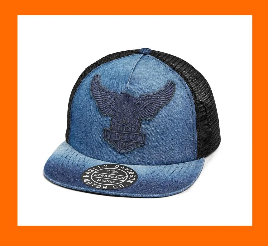 Cappello Berretto Grigio Orig. Harley Davidson Debossed Knit Hat - Foto 5